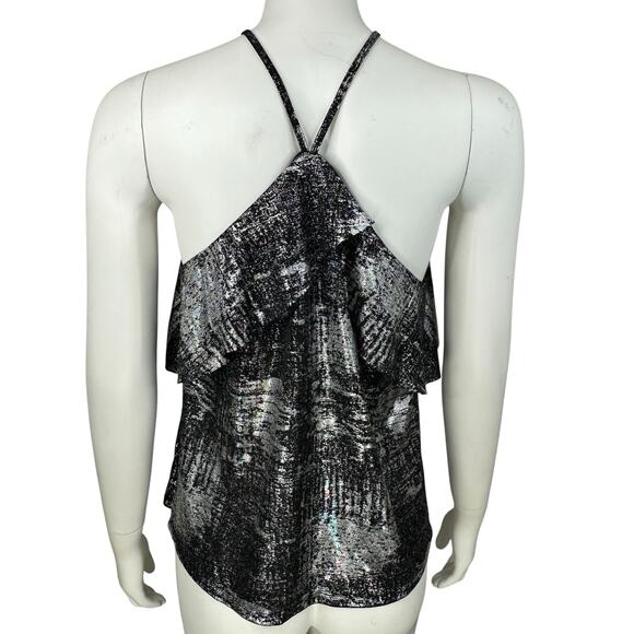 Sunday in Brooklyn Zooey Top Womens Medium Halter Whimsigoth Goth Party Anthro - Picture 5 of 9